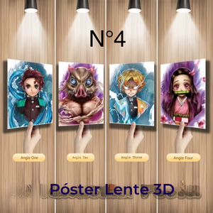 Poster afiche  3D de anime