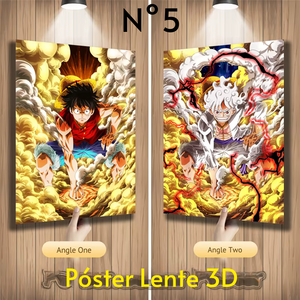 Poster afiche  3D de anime