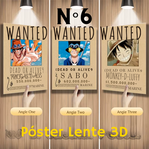 Poster afiche  3D de anime