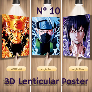 Poster afiche  3D de anime