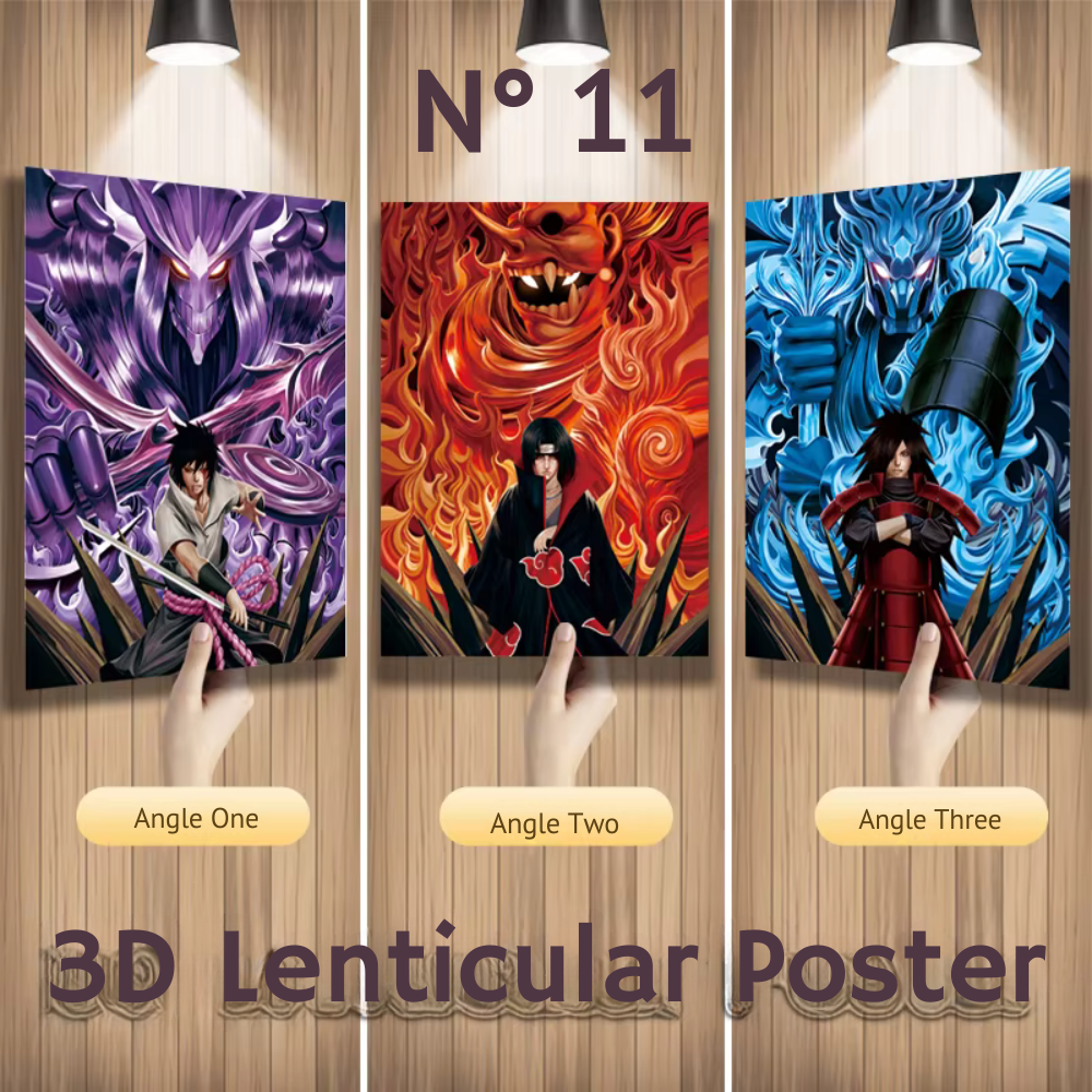 Poster afiche  3D de anime