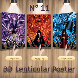 Poster afiche  3D de anime