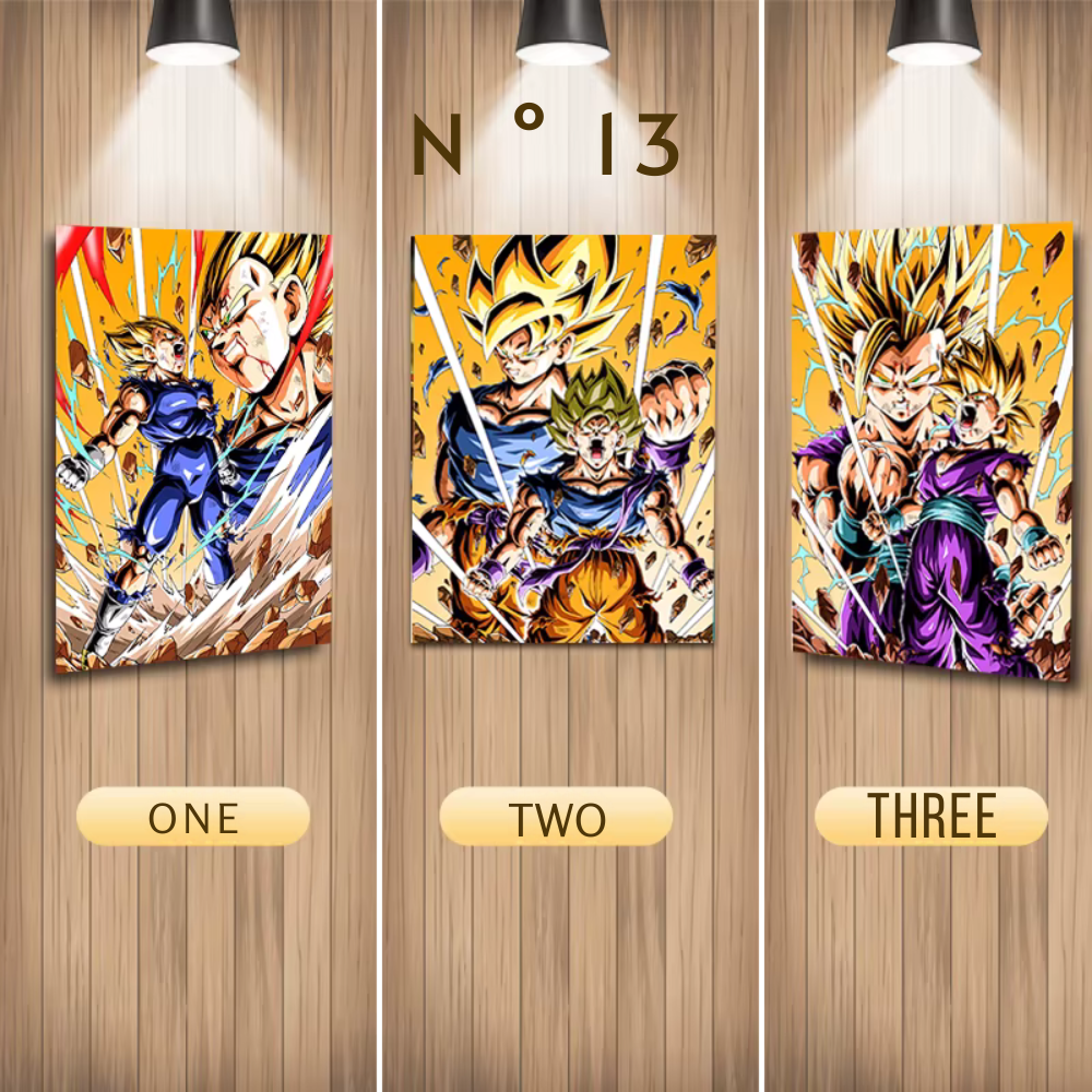 Poster afiche  3D de anime