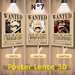 Poster afiche  3D de anime