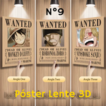 Poster afiche  3D de anime